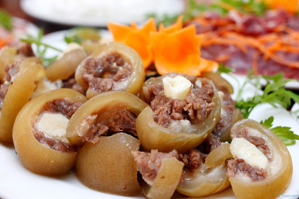 Nguyên liệu món súp đuôi bò đông trùng hạ thảo