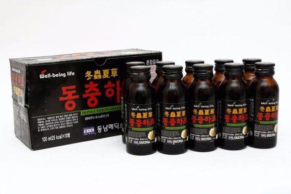 Tác dụng của đông trùng hạ thảo dạng nước Hàn Quốc